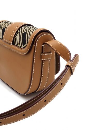 Lancel sac Camel femmes (SIENNA rabat monogram noir/camel - A13761 rabat monogram) - Marine | Much more than shoes