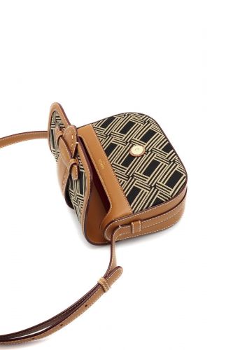 Lancel sac Camel femmes (SIENNA rabat monogram noir/camel - A13761 rabat monogram) - Marine | Much more than shoes