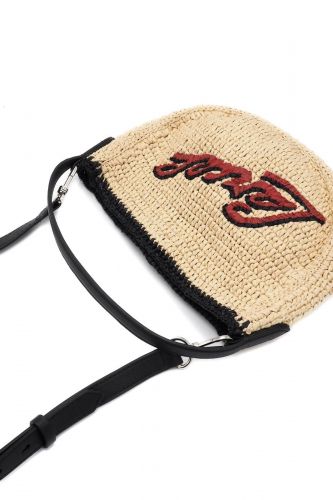 Lancel sac Naturel femmes (Summer Mania rafia écritures crossover - A14008 Summer Mania rafia) - Marine | Much more than shoes