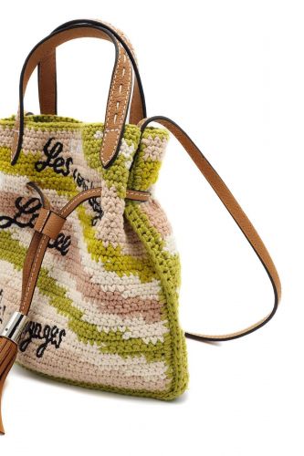 Lancel sac Jaune femmes (Summer Mania rafia multi tropic seau - A14004 Sum Man seau jaune vert) - Marine | Much more than shoes