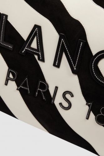 Lancel sac Noir/blanc femmes (Tote bag cuir zébré - A13748 tote zébré) - Marine | Much more than shoes