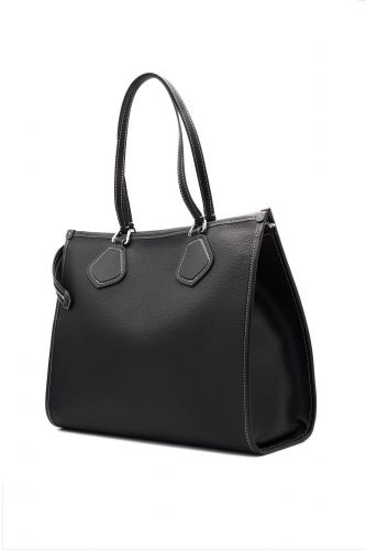 Lancel sac Noir/blanc femmes (Tote bag cuir zébré - A13748 tote zébré) - Marine | Much more than shoes