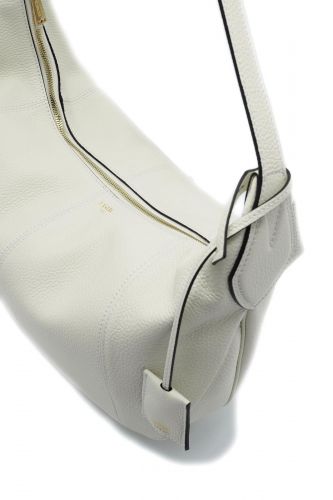 Lancel sac Ecru femmes (Victoire arrondi grand snow - A13994 Victoire grand écru) - Marine | Much more than shoes