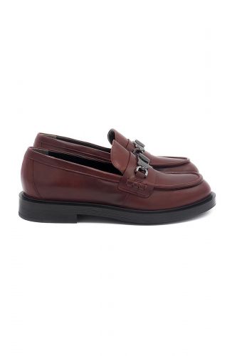 Laura Bellariva mocassin Bordeaux