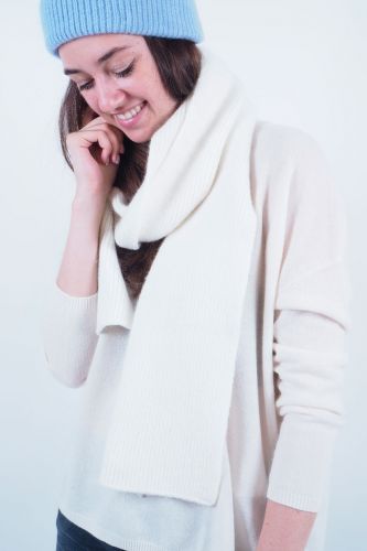 Le Bonnet Amsterdam echarpe Ecru