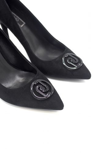Liu Jo Chaussures escarpin Noir femmes (Liu Jo Shoe-Epin noir - VICKIE Escarpin nubuk noir) - Marine | Much more than shoes