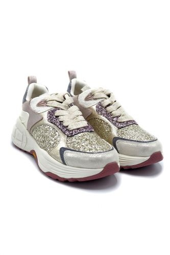 Liu Jo Chaussures basket bas Pastel femmes (Tout glitter semelle sportive  - 12:12 New tout glitter pastel ) - Marine | Much more than shoes