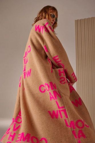 Liv Bergen manteau Camel