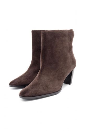 Boots nubuck brun LOLA CRUZ | MARINE Auvelais 