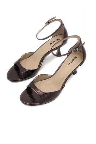 Lola Cruz sandale Brun femmes (Sandale tango écailles marron - 229 cuivré marron) - Marine | Much more than shoes