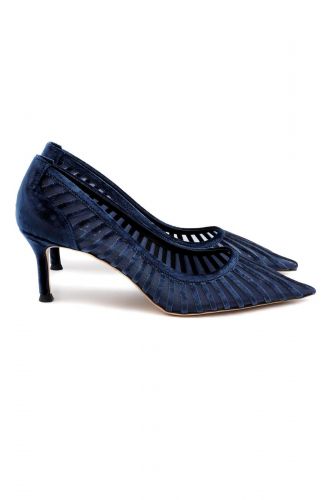 Lola Cruz escarpin Bleu