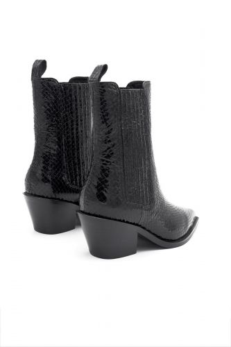 Lola Cruz boots Noir femmes (Tiag élastiques côté bout métal - 49BK black) - Marine | Much more than shoes