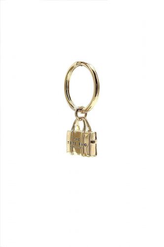Marc Jacobs porte-clés Or femmes (Charm tote métal - KEY RING Tote charms or) - Marine | Much more than shoes