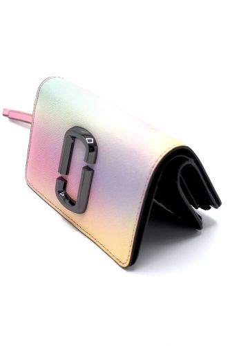 Marc Jacobs porte feuilles Multicolor femmes (MJACOBS-SNAPSHOT PF - COMPACT WALLET licorne) - Marine | Much more than shoes