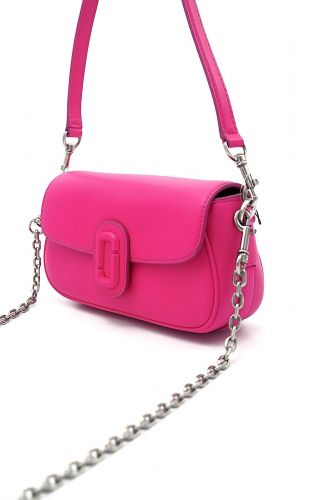 Petit sac en cuir lisse rose MARC JACOBS | Marine