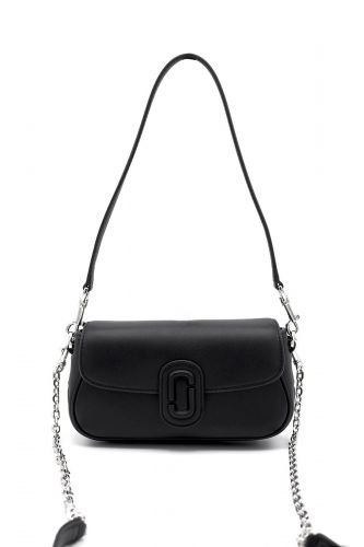 Petit sac en cuir lisse noir MARC JACOBS | Marine