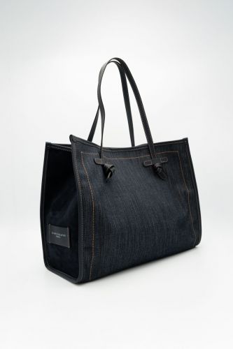 Sac shopper bleu multi GIANNI CHIARINI | Marine