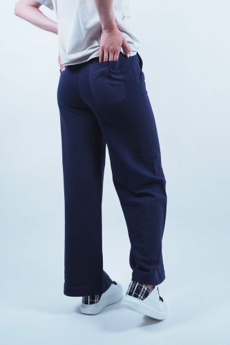 Pantalon large violet MARGITTES | Marine