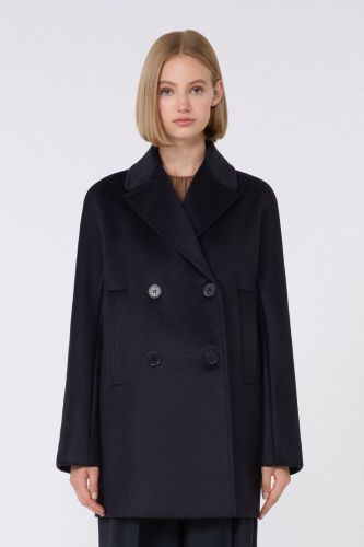 Manteau bleu foncé MAXMARA STUDIO | Marine