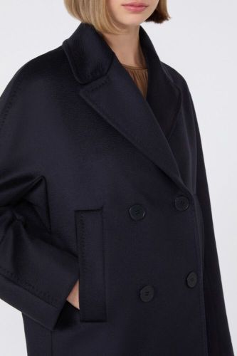 Manteau bleu foncé MAXMARA STUDIO | Marine