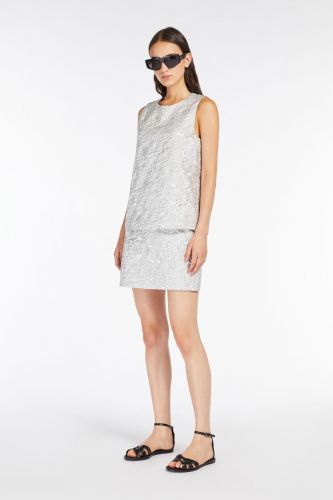 MaxMara Studio jupe Argent