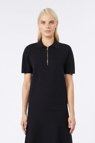 Polo bleu marine MAXMARA STUDIO | Marine