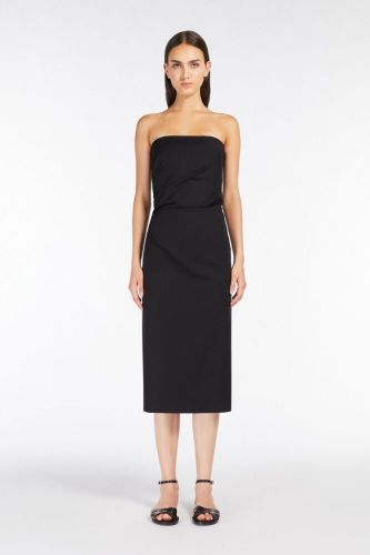 Robe bustier noire MAXMARA STUDIO | Marine