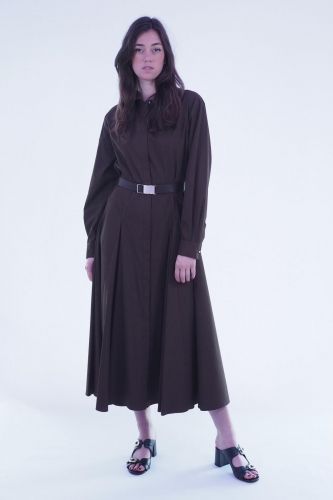 MaxMara Studio robe Brun