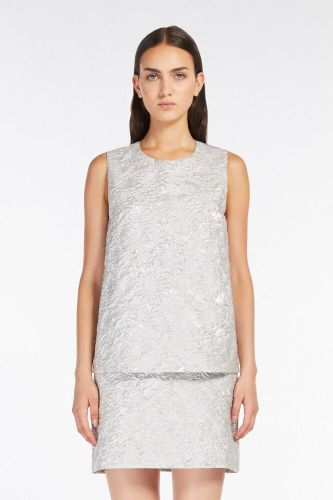 MaxMara Studio top Argent