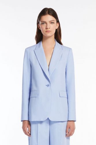 Blazer bleu clair MAXMARA | Marine