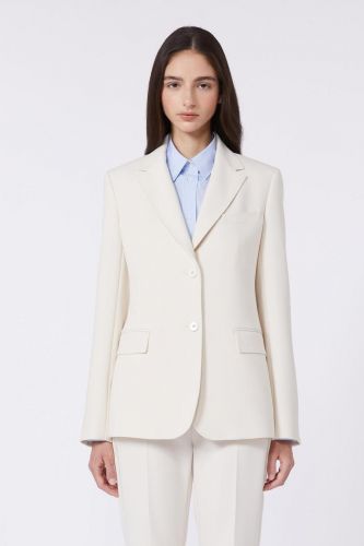 MaxMara-Weekend blazer Ecru femmes (blazer ivoire cintré - UVA cintré) - Marine | Much more than shoes