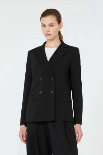 Blazer croisé noir MAXMARA | Marine