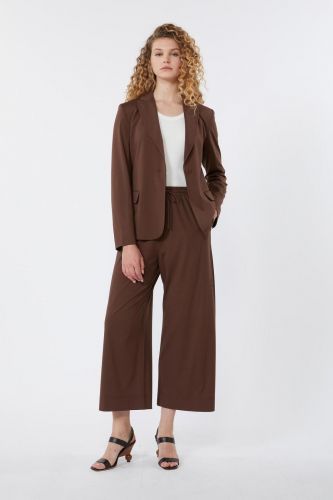 MaxMara-Weekend blazer Brun femmes (Blazer travel hyper souple & confort - CARBONE chocolato) - Marine | Much more than shoes
