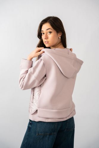 Bodywarmer avec capuche rose MAXMARA | Marine