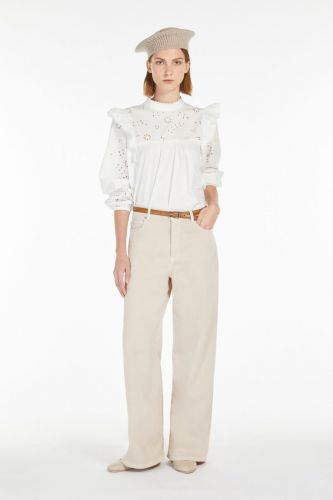 MaxMara-Weekend chemise Blanc