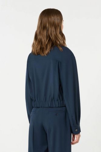 Veste courte bleu marine MAXMARA | Marine