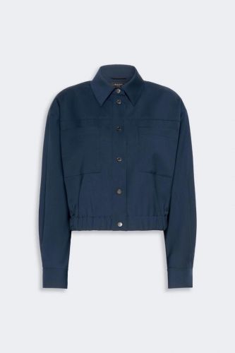 Veste courte bleu marine MAXMARA | Marine