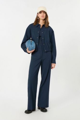 Veste courte bleu marine MAXMARA | Marine