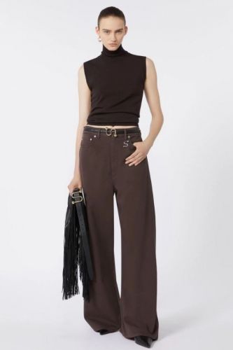 MaxMara-Weekend pantalon Brun