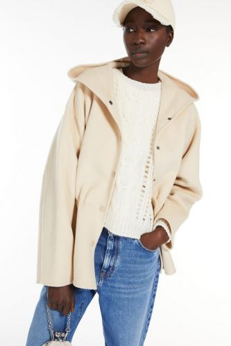 MaxMara-Weekend manteau Ecru