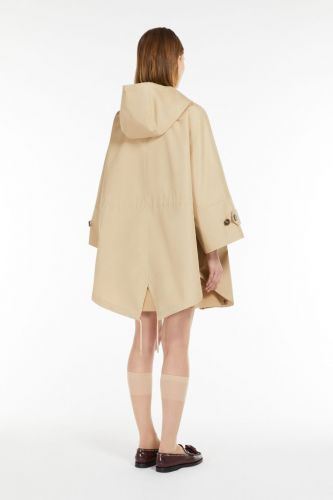 Cape en gabardine beige MAXMARA | Marine