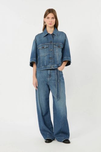 MaxMara-Weekend pantalon Bleu