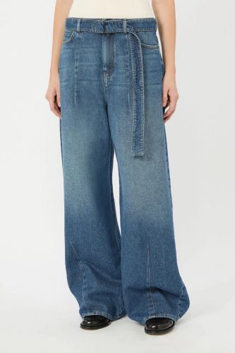 Jean ballon ceinturé MAXMARA | Marine