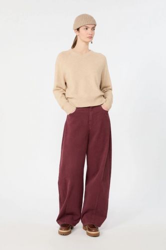 MaxMara-Weekend pantalon Bordeaux