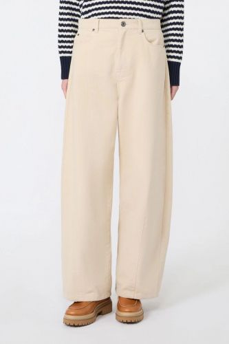 Pantalon barrel denim écru WEEKEND MAX MARA | MARINE Auvelais