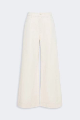 Jean droit beige MAXMARA | Marine
