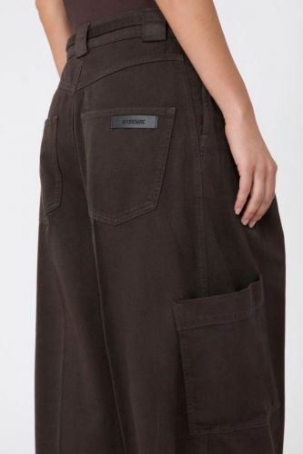 Pantalon cargo brun WEEKEND MAX MARA | MARINE Auvelais