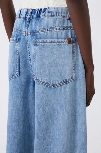 Jean large délavé clair MAXMARA | Marine