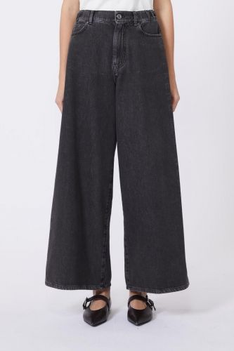 Jean noir avec un logo maxi MAXMARA | Marine