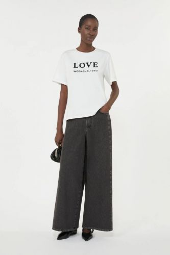 Jean noir avec un logo maxi MAXMARA | Marine